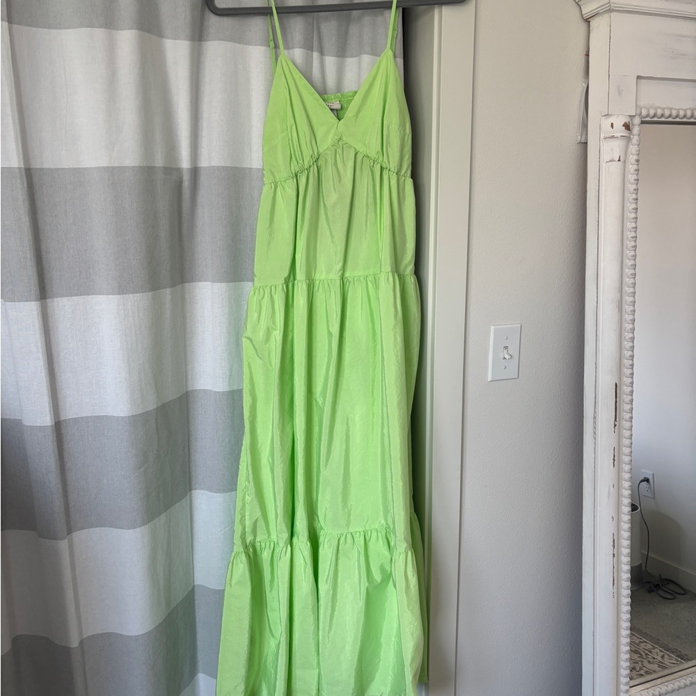 a new day Vibrant Green Maxi Dress